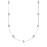 Lab Grown LGD Stationary Necklace