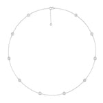 Lab Grown LGD Stationary Necklace