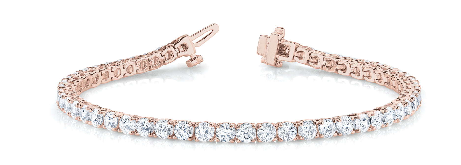 4-Prong Lab Grown Diamond Tennis Bracelet