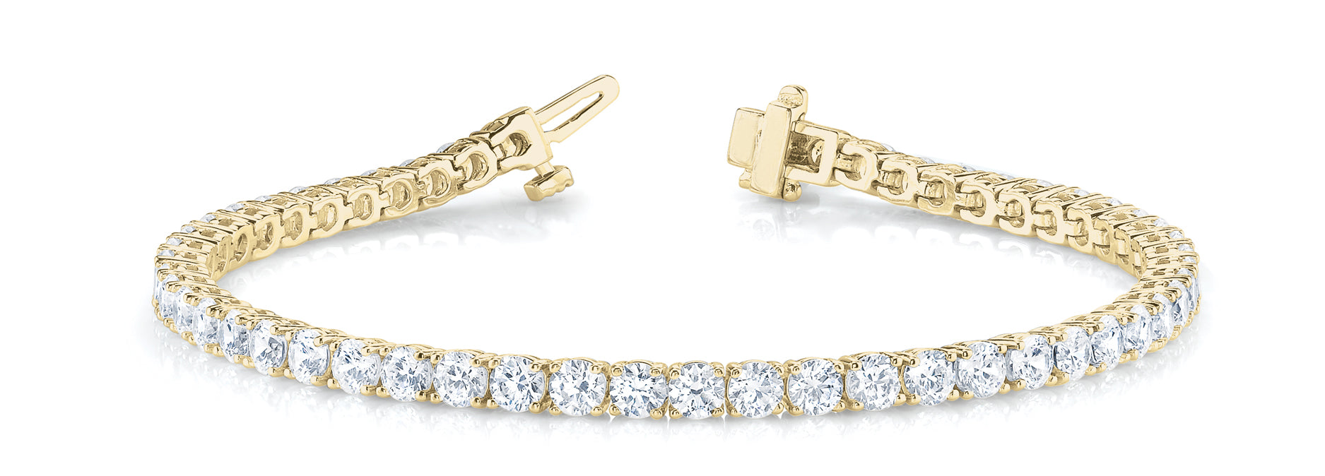 4-Prong Lab Grown Diamond Tennis Bracelet
