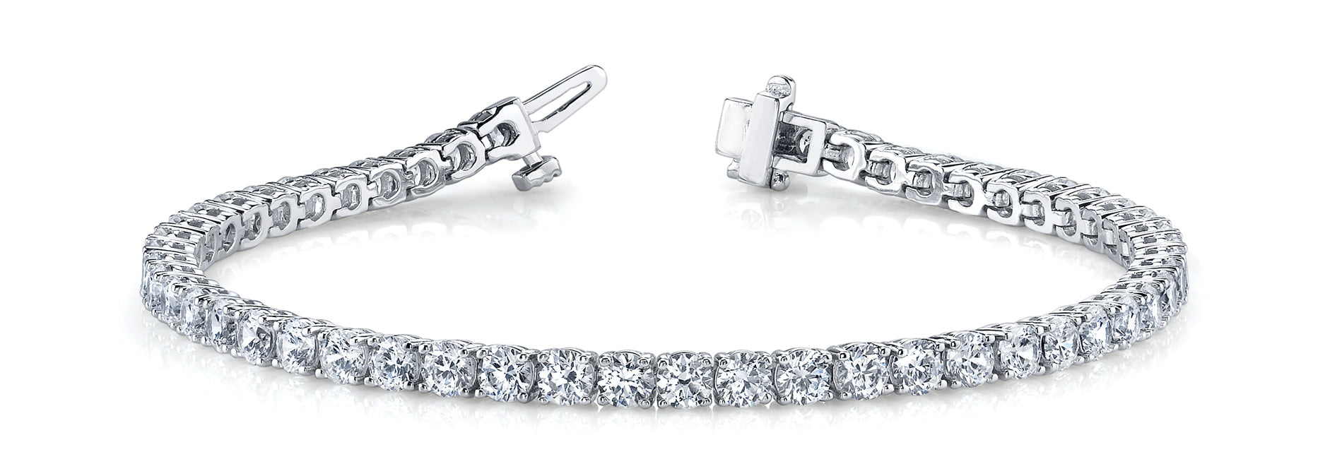 4-Prong Lab Grown Diamond Tennis Bracelet