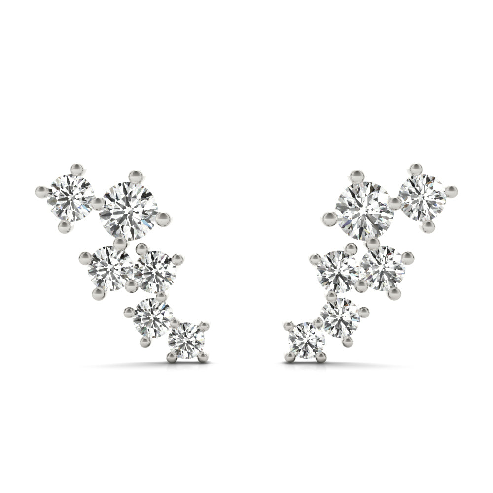 Scattered Lab Grown Diamond Studs