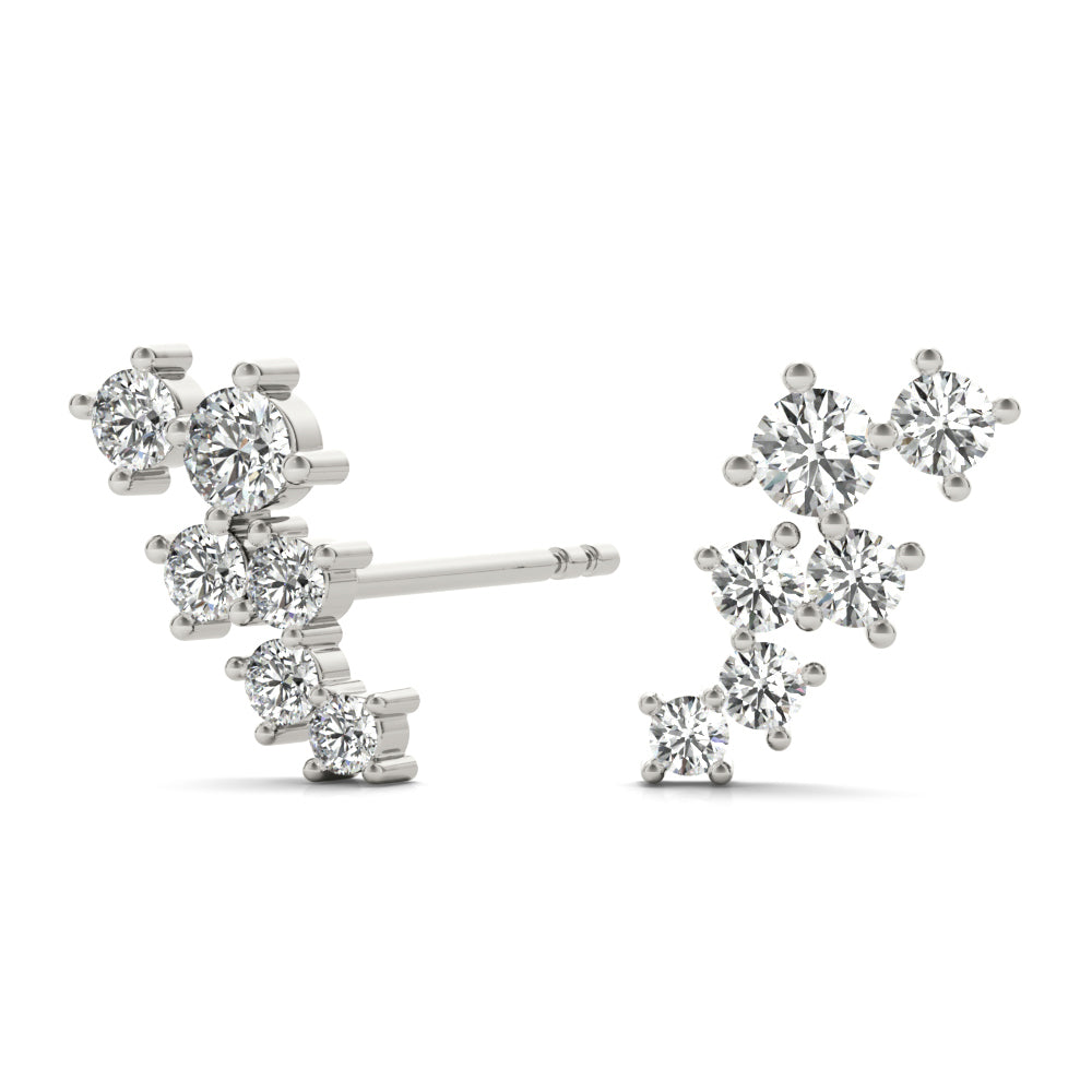 Scattered Lab Grown Diamond Studs