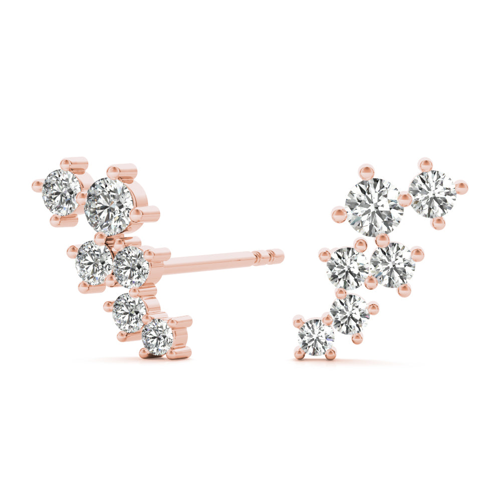 Scattered Lab Grown Diamond Studs