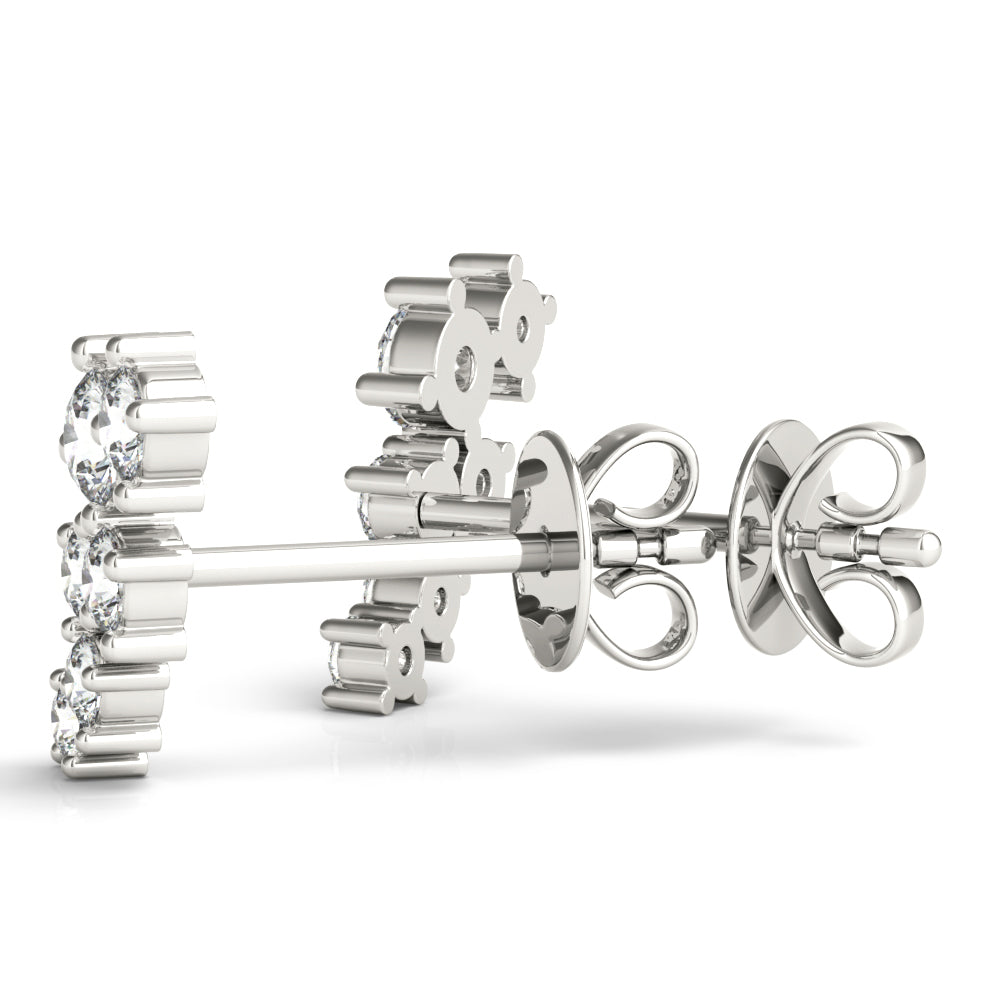 Scattered Lab Grown Diamond Studs