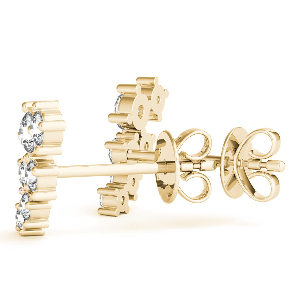 Scattered Lab Grown Diamond Studs