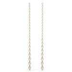 Lab Grown Graduating Drop Earrings
