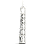 Lab-Grown Diamond 5-Stone Graduating Pendant