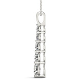 Lab-Grown Diamond 5-Stone Graduating Pendant