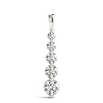 Lab-Grown Diamond 5-Stone Graduating Pendant