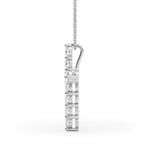 Lab-Grown Diamond Cross Pendant