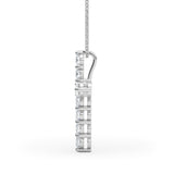 Lab-Grown Diamond Cross Pendant