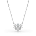 Lab Grown Prong Set Fashion Necklaces
