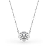 Lab Grown Prong Set Fashion Necklaces