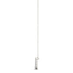 Lab-Grown Diamond Curved Bar Pendant