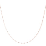 Lab-Grown Diamond Bezel Set Stationary Necklace