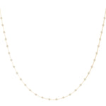 Lab-Grown Diamond Bezel Set Stationary Necklace