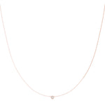Lab-Grown Diamond Bezel Set Pendant