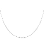 Lab Grown 60039-1.40 17 PAPER CLIP NECKLACE""