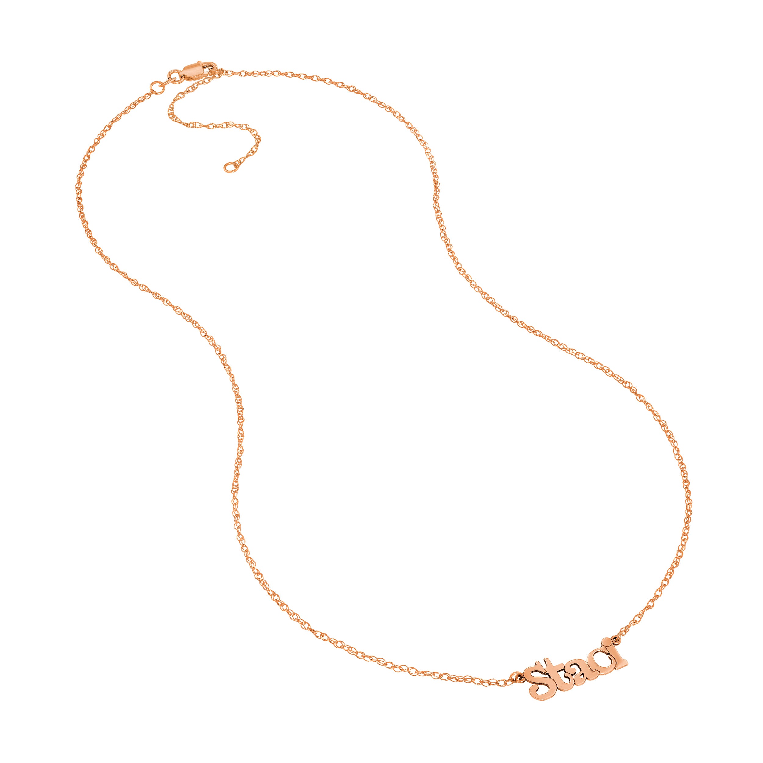 7mm Typewriter 2.0 Namplate Necklace