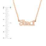 7mm Typewriter 2.0 Namplate Necklace