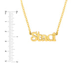 7mm Typewriter 2.0 Namplate Necklace