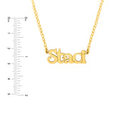 7mm Typewriter 2.0 Namplate Necklace
