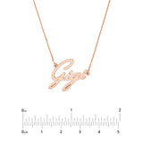 20mm Signature 2.0 Nameplate Necklace
