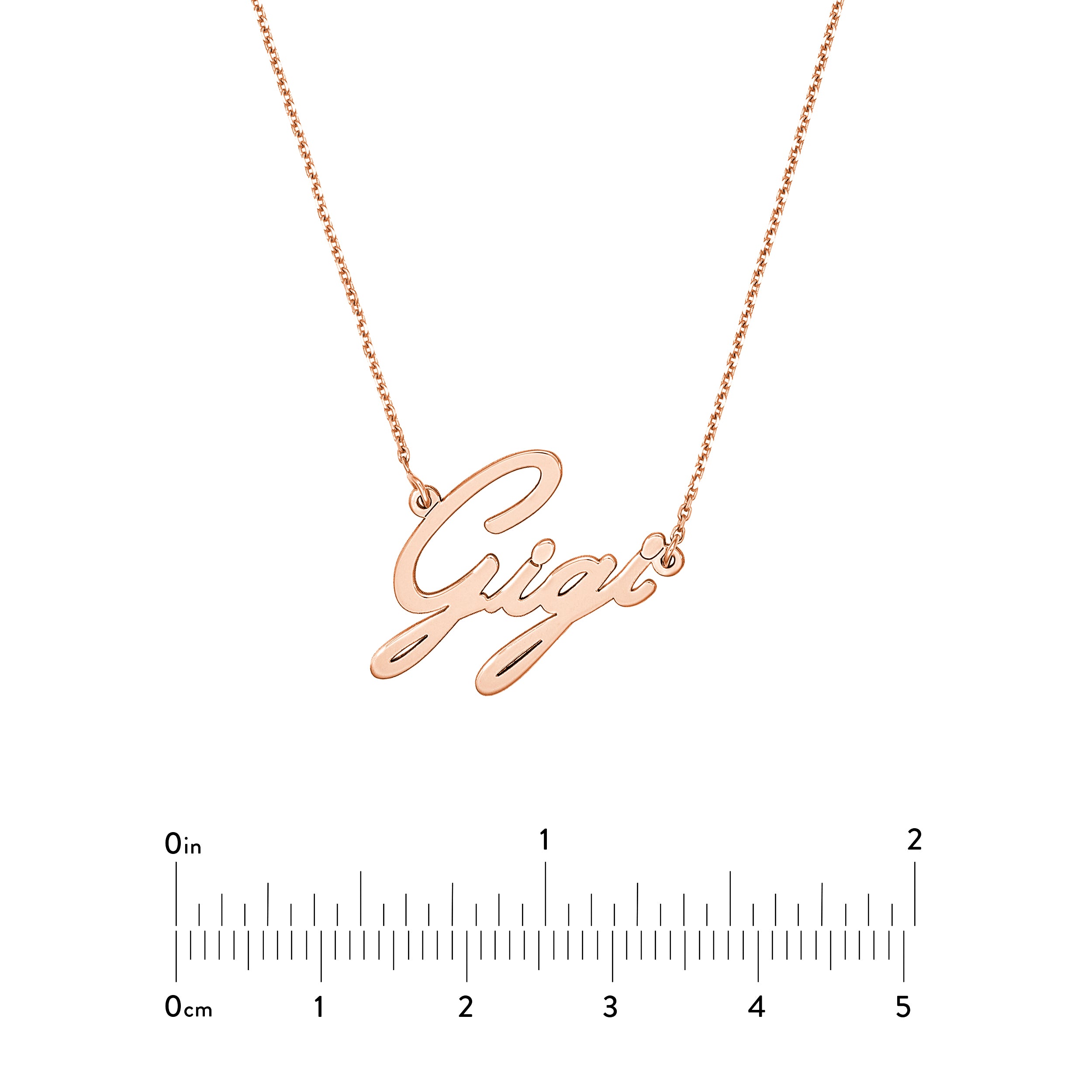 20mm Signature 2.0 Nameplate Necklace