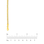 3.60mm Pave Two-Tone D/C Ice Chain