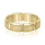 Natural Diamond 6Mm Standard Wt Mens Band