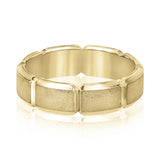 Natural Diamond 6Mm Standard Wt Mens Band