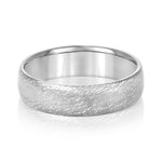 Natural Diamond 6Mm Standard Wt Mens Band