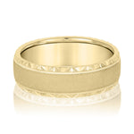 Natural Diamond 7Mm Standard Wt Mens Band