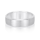 Natural Diamond 7Mm Standard Wt Mens Band