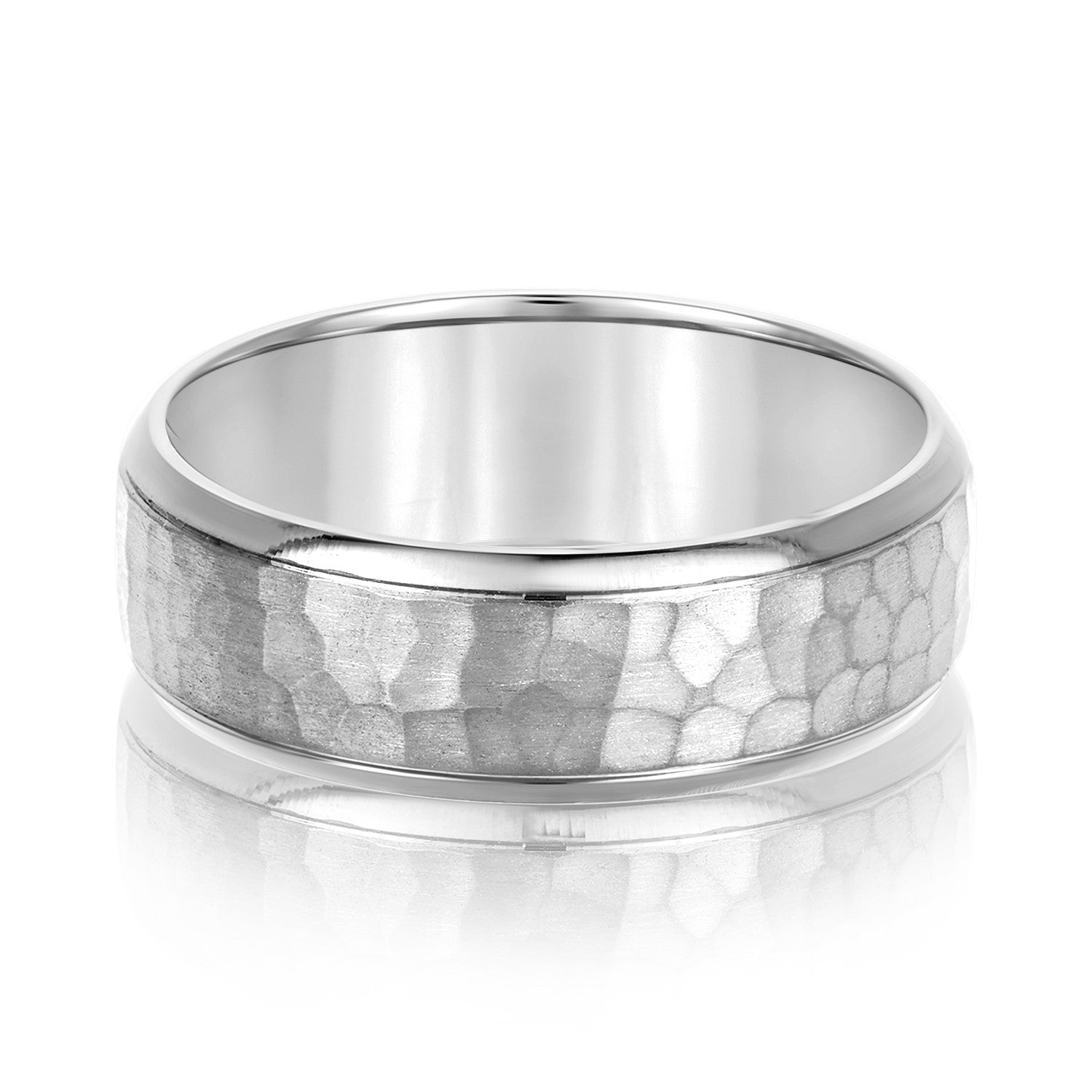 Natural Diamond 6Mm Standard Wt Mens Band