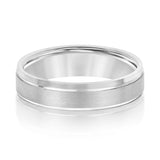 Natural Diamond 6Mm Standard Wt Mens Band