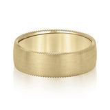 Natural Diamond 6Mm Standard Wt Mens Band
