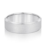Natural Diamond 7Mm Standard Wt Mens Band
