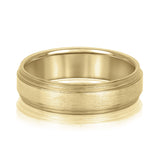 Natural Diamond 6Mm Standard Wt Mens Band