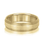 Natural Diamond 6Mm Standard Wt Mens Band
