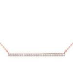 Natural Diamond TRAPEZE BAR