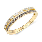 Honey Gold™Chocolate Diamonds®RING