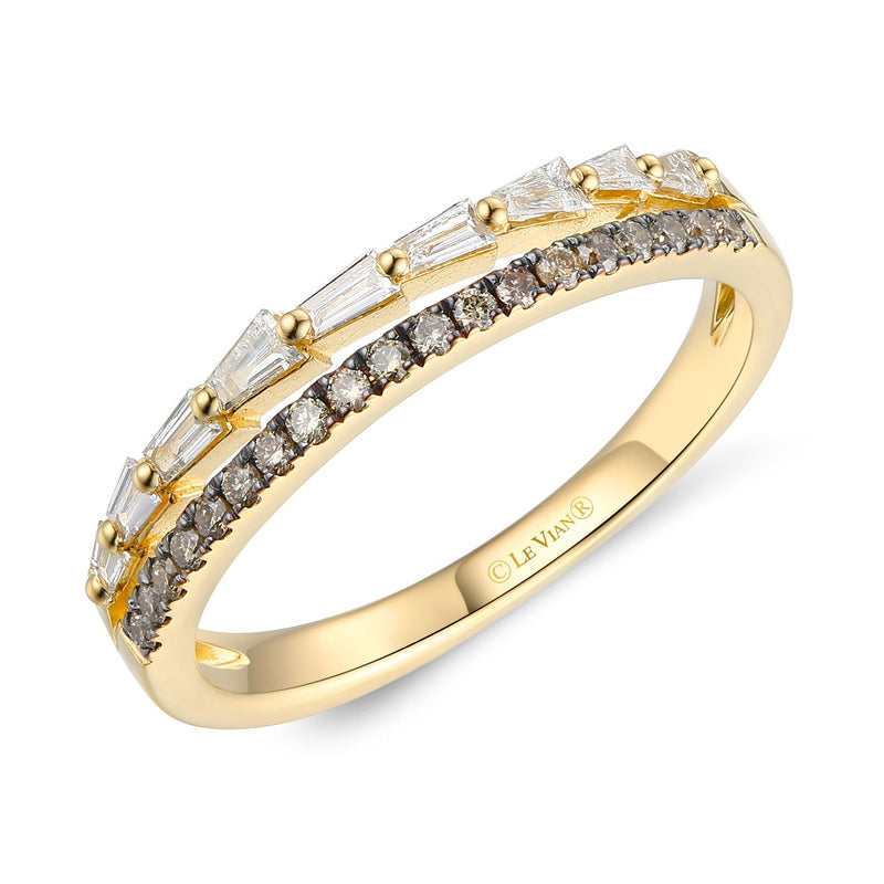 Honey Gold™Chocolate Diamonds®RING
