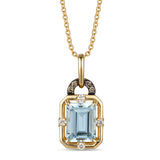 Honey Gold™Sea Blue Aquamarine®PENDANT