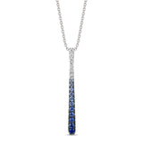Vanilla Gold®Denim Ombré® SapphirePENDANT