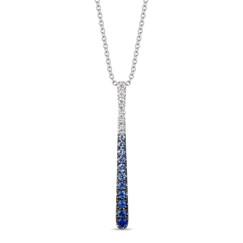 Vanilla Gold®Denim Ombré® SapphirePENDANT