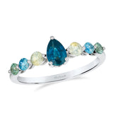 Vanilla Gold®Montana Sapphire Ombré™RING