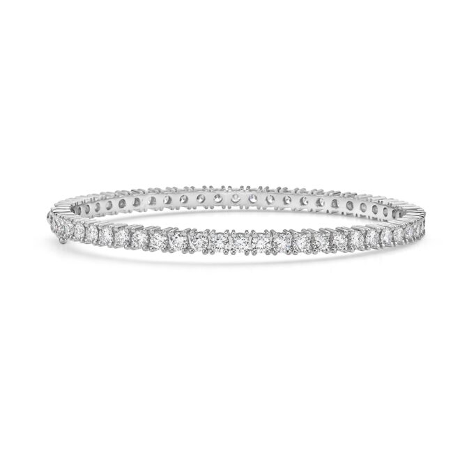 Diamond Tennis Bangle - Image 2