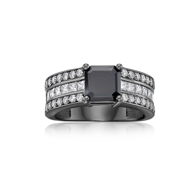 Black Diamond Ring